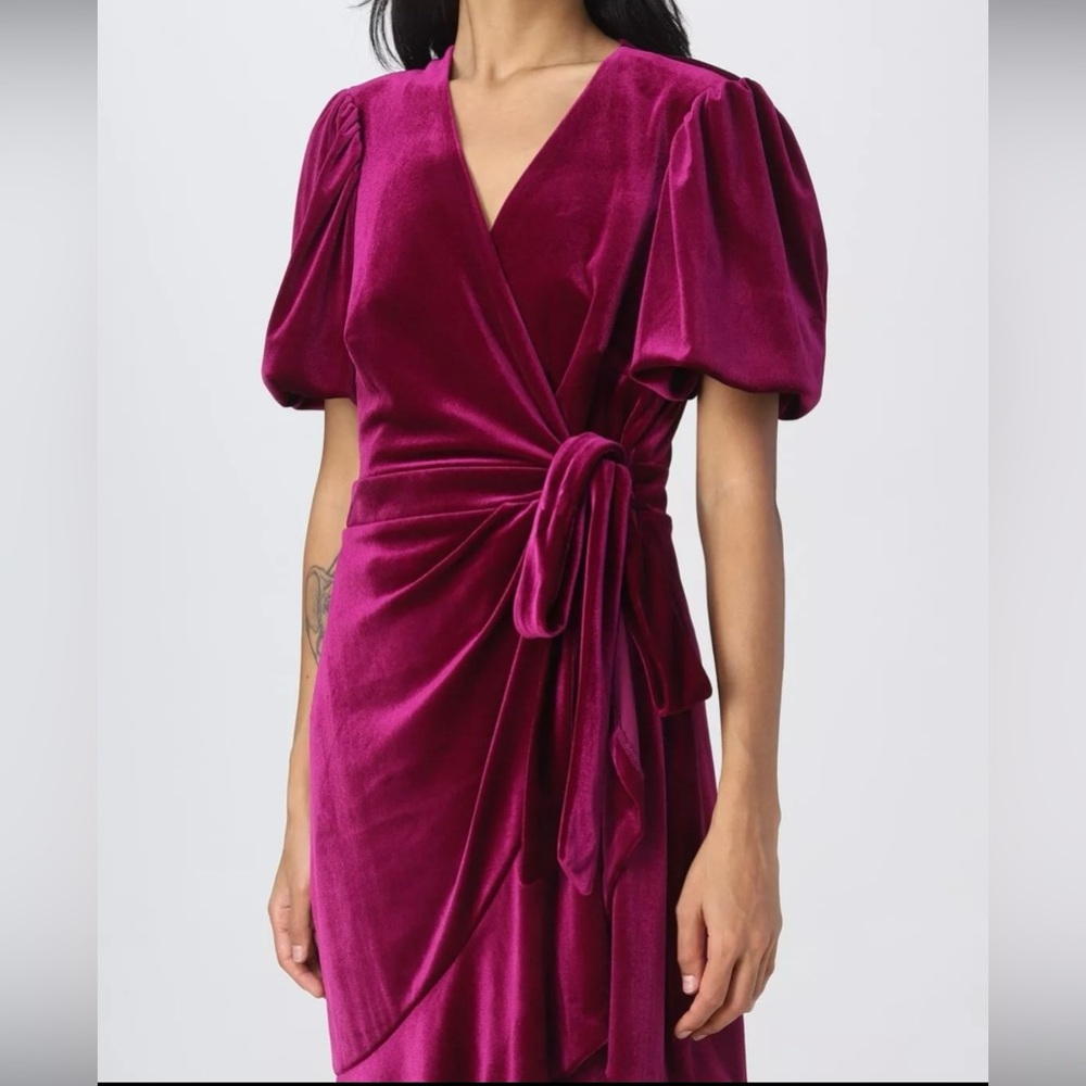 Lauren ralph lauren velvet dress 14